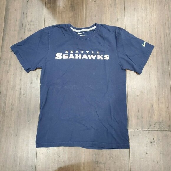 Nike Other - Nike Seattle Seahawks Regular fit Unisex size Small Blue Football NFL T- Shirt